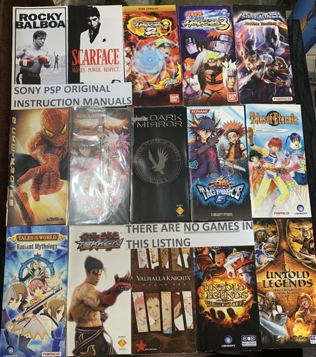 Psp sony manuals - psp-sony,