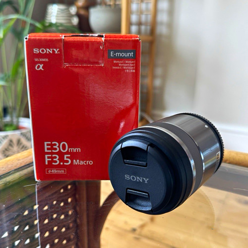 Sony sel30m35 30mm - sony, f/3.5