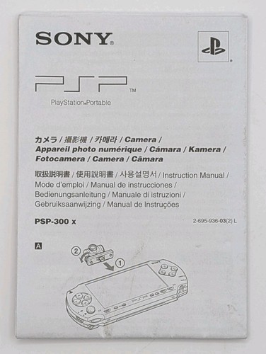 Sony psp 300 camera - sony,