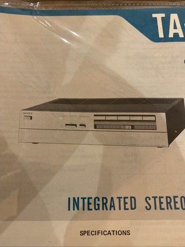 Ax6 sony amplifier - ,