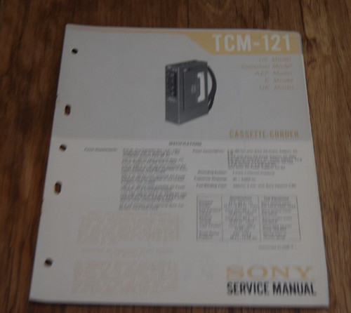 Sony tcm 121 - sony,