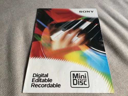 Sony brochure rare to - md, (