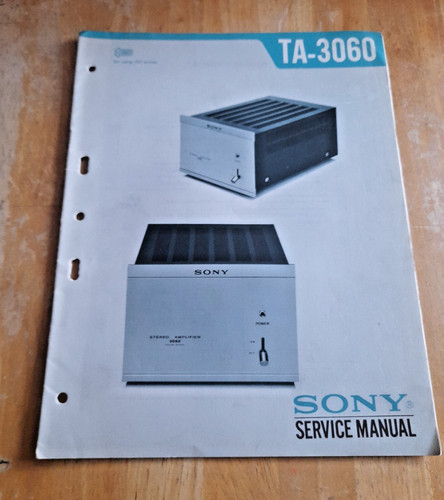 Sony 3060 stereo amplifier - sony,