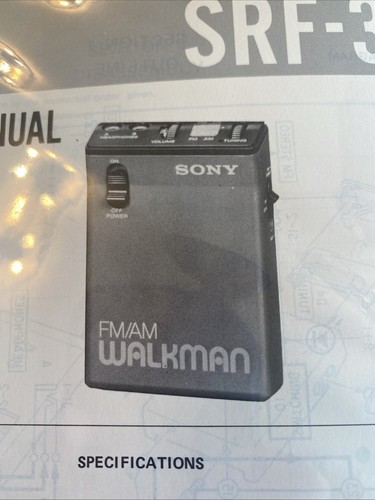 Srf 33w sony - -, walkman