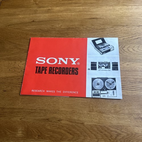 Vintage sony tape recorders - vintage,
