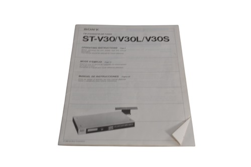 Sony v30 v30l v30s - st-v30,