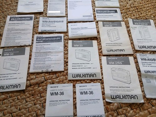 Job lot sony walkman - lot,