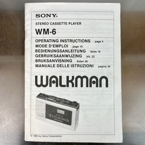 Sony stereo cassette - sony,