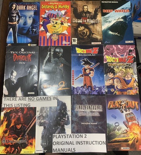 Playstation instruction - playstation, 2