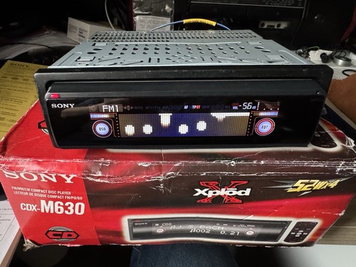 Sony cdx m630 - cdx-m630, tested