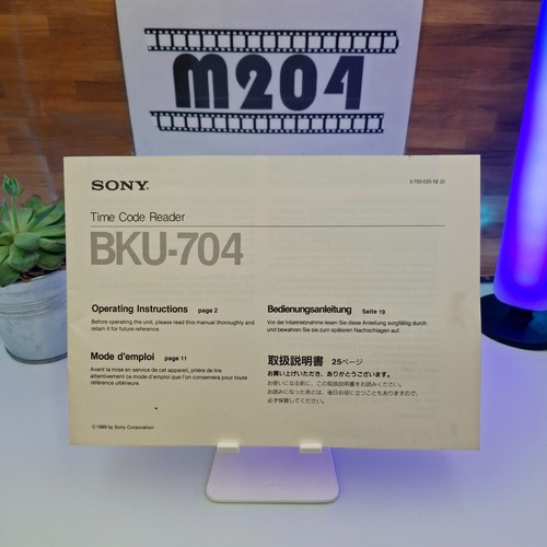 Sony 704 time - sony, bk-704