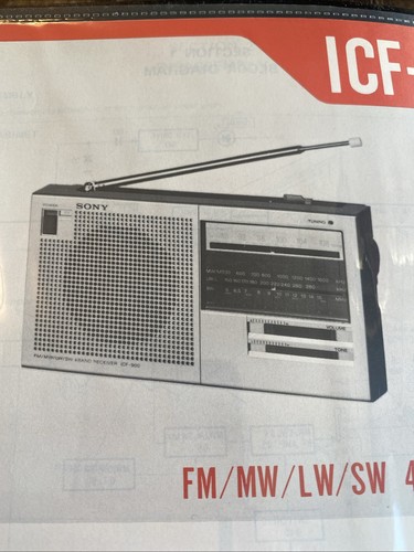 Icf 900 sony radio - icf-900,