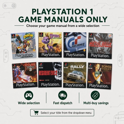 Sony playstation instruction - sony, 1