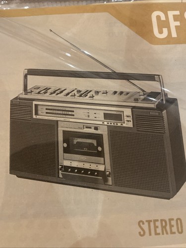 Cfs sony radio cassette - sony,