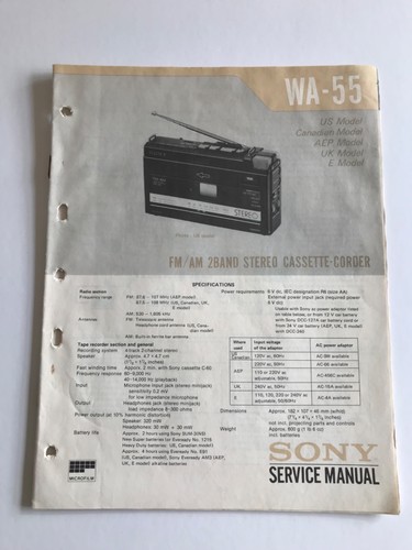Sony service manual 48 - -,